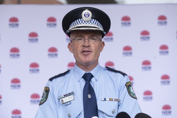 NSW Police Deputy Commissioner Mal Lanyon.