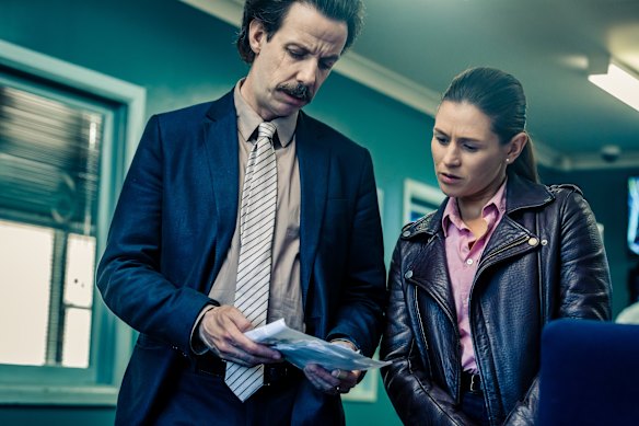 Noah Taylor and Yael Stone in Deep Water. 