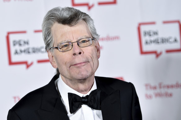 Stephen King, pictured in 2018, has deactivated his Facebook account over privacy concerns. 