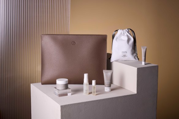 Etihad’s amenity kit is seriously chic.