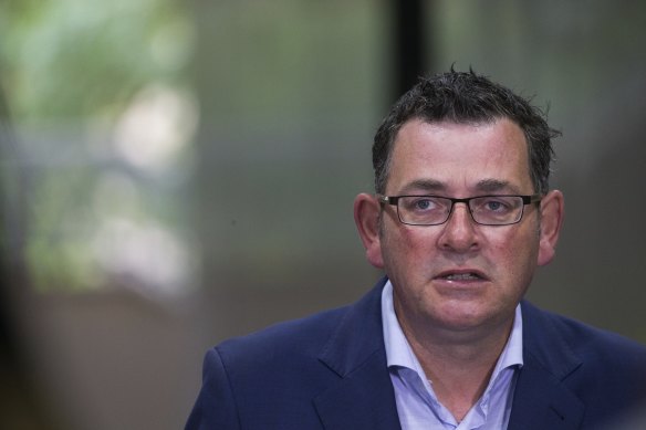 Premier Daniel Andrews in March.