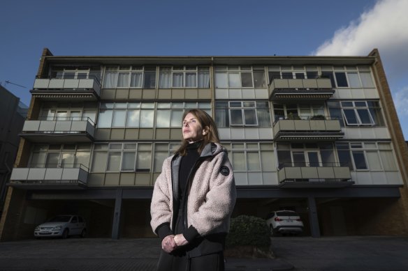 Sarah Creane has fought a plan to grant heritage protection to the apartment building in South Yarra.