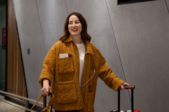 An Australian woman arriving at Melbourne airport on QF94 from Los Angeles got a glimpse of the Duke of Sussex, who was on her flight. 
