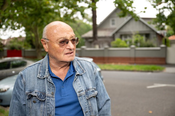 St Kilda resident Valery Shakhbazyam.