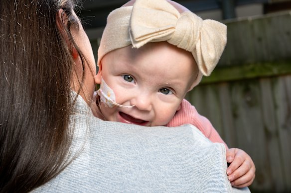 Audrey has a rare form of brain cancer.