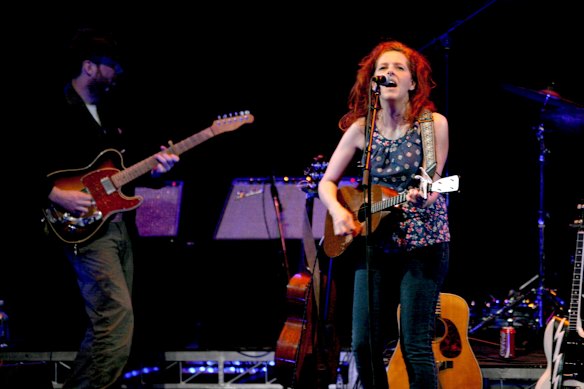 Case on stage in Sydney in 2010.