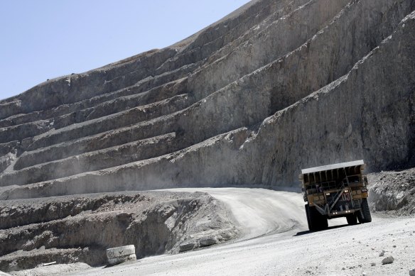 Newcrest’s flagship Cadia gold mine near Orange, NSW.