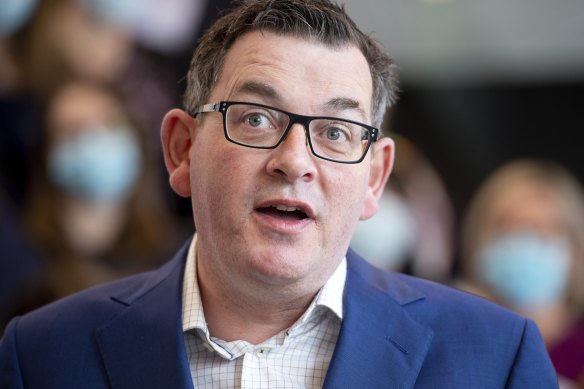 Victorian Premier Daniel Andrews. 