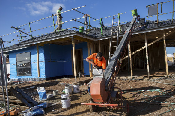 Housing construction costs are climbing as builders struggle to get their hands on vital materials and labour.