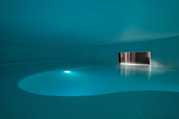 Casa Malca’s underground grotto pool.