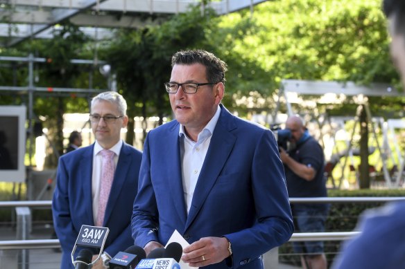 Premier Daniel Andrews on Thursday.