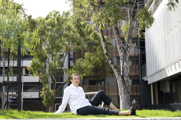 Lucy Nicholas is urging Yarra City Council to leave Collingwood’s controversial pocket park alone.