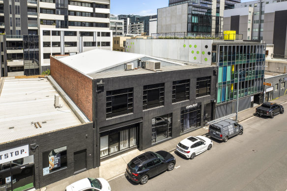 The showroom behind the Jam Factory at 34 Garden Street South Yarra sold for $7.7 million.
