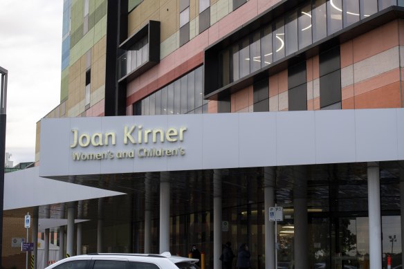 The Joan Kirner Women’s and Children’s Hospital in Sunshine.