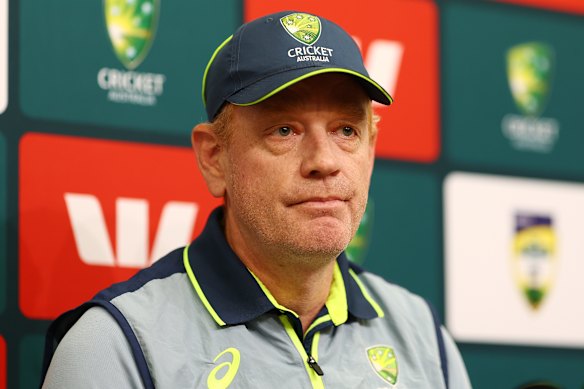 Australian coach Andrew McDonald.