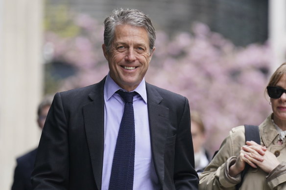 Hugh Grant was paid an “enormous” settlement.