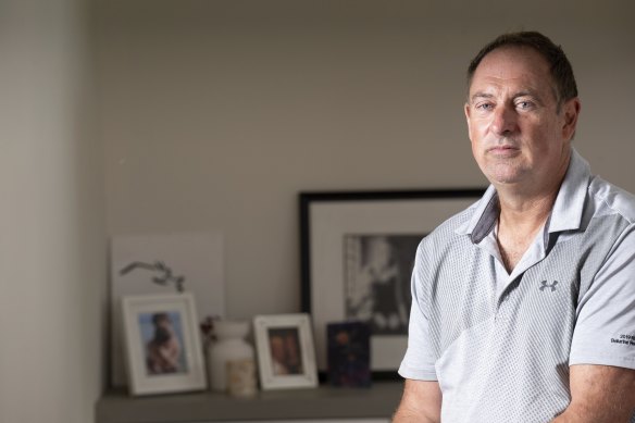 ‘It’s a disease you don’t know you have’: Craig Small had to quit policing to regain a normal family life.