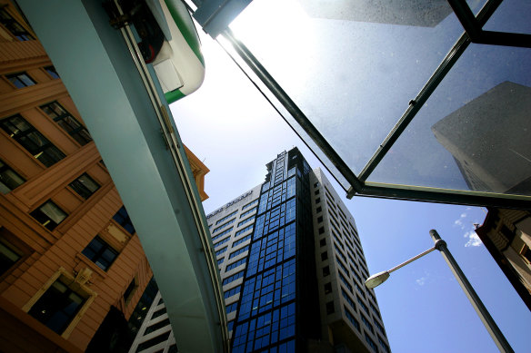 An office tower in the Sydney CBD at 338 Pitt Street has sold to a developer. 