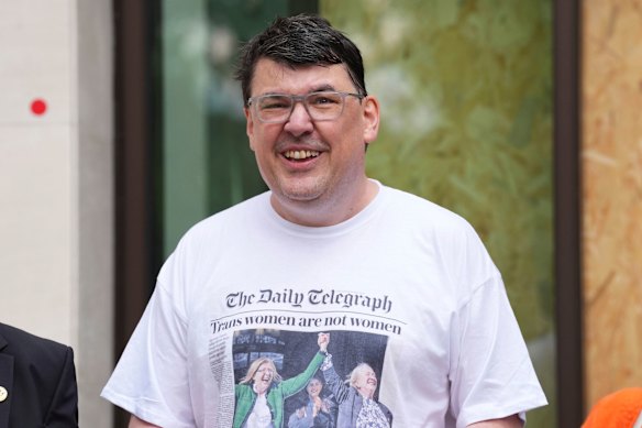 Father Ted creator Graham Linehan, pictured earlier this year.