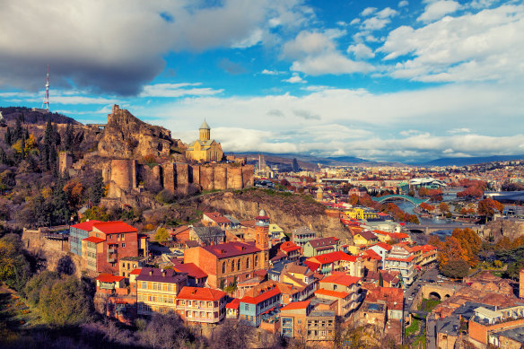 Georgia’s capital of Tbilisi.