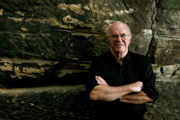 Clive James in Sydney in 2008.