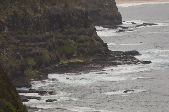 A view from Bushrangers bay lookout at the Mornington Peninsula on Thursday.