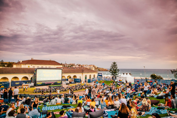 Bondi's outdoor cinema.