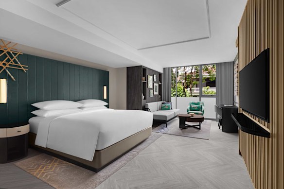 The Madi Paidi suite features a separate living room.