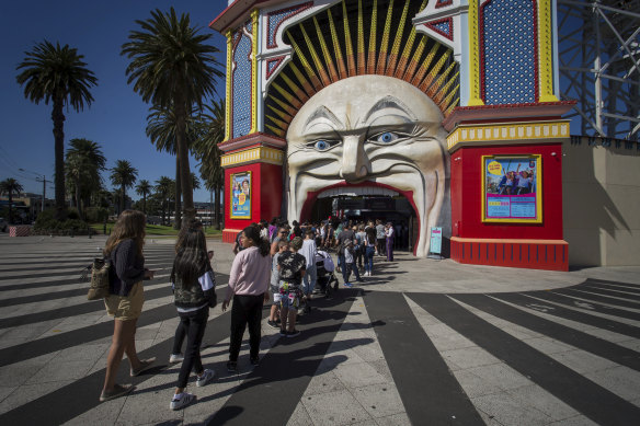 Head over to Luna Park for Easter family fun.