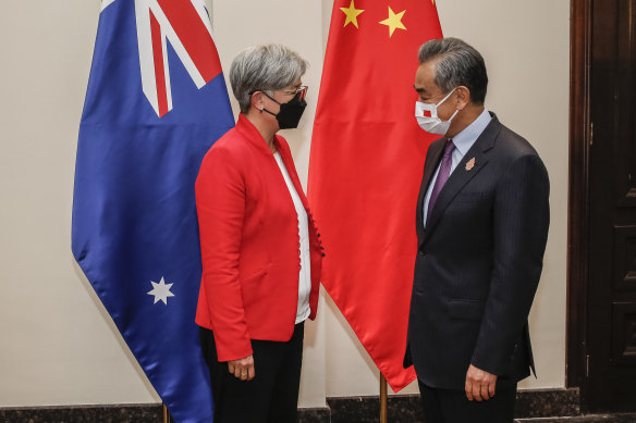 Australian and Chinese ministers are talking again.