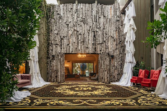 Art is front and centre at Casa Malca.
