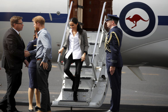 Influential ... Meghan's wearing of Outland Denim during the Australian tour had a profound impact on the company.