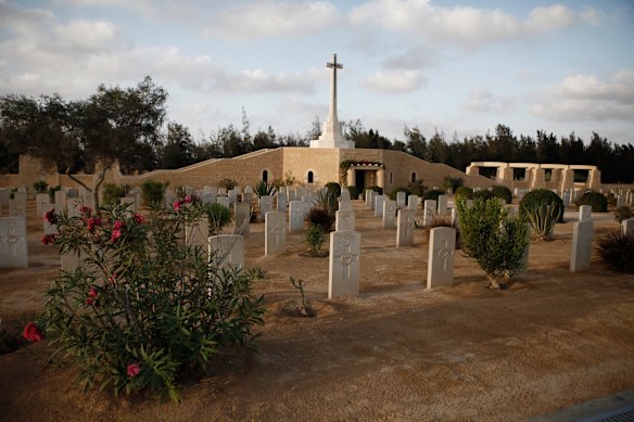 The El Alamein Cross of Sacrifice.