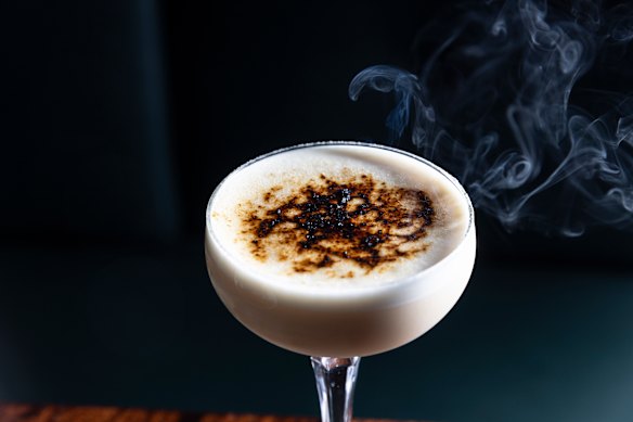 Baby Brulee cocktail.