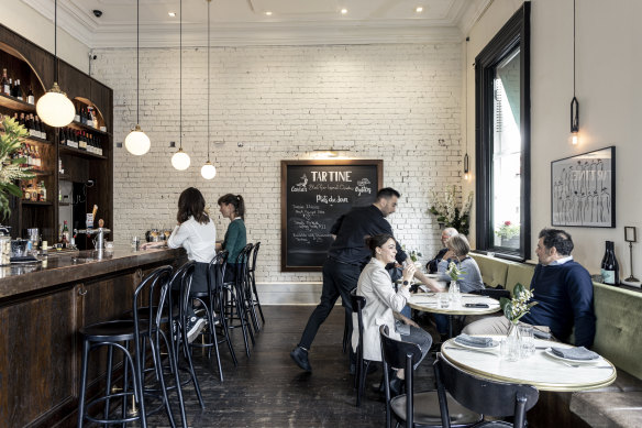 Tartine gives toast the bistro treatment.