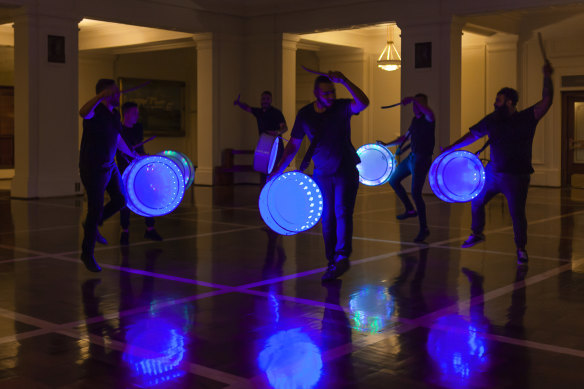 A still from Angelica Mesiti’s Assembly (2019) commissioned for the Venice Biennale.