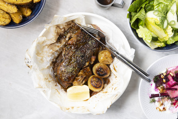Enjoy a Greek feast at Taverna.