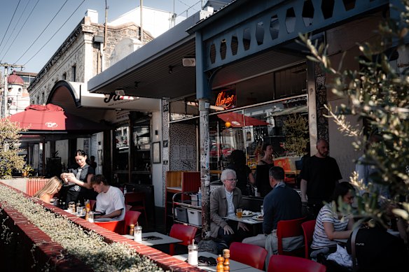 Marios has been a Brunswick Street fixture for 40 years.