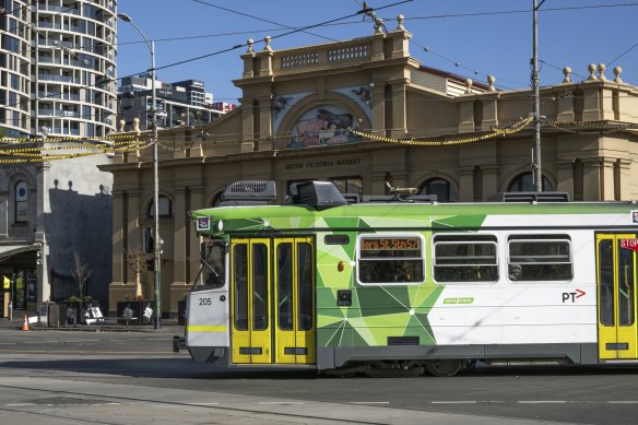 Lord mayoral candidates Nick Reece and Arron Wood have both pledged to expand Melbourne’s free tram zone. 