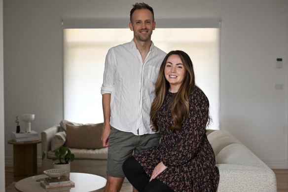 Northcote tenants Allie Harris and Owen Davey considered buying in suburbs they had previously ruled out.
