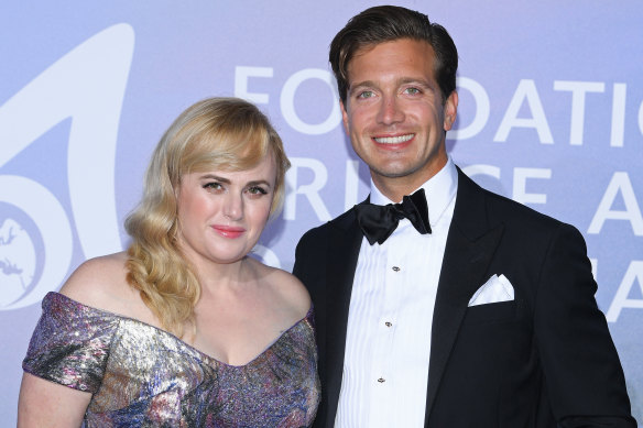 Rebel Wilson and her hunky new beau, American beer heir Jacob Busch, in Monte Carlo.