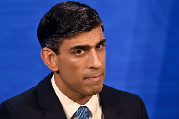 ‘I wouldn’t have said it’: Britain’s Chancellor of the Exchequer Rishi Sunak.