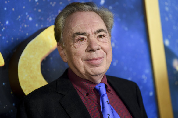 Popular composer Andrew Lloyd Webber.