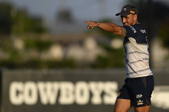 Valentine Holmes, a premiership winner with Cronulla in 2016, is one victory away from another grand final appearance.