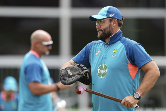 Bowling coach Daniel Vettori will miss the whole Test.