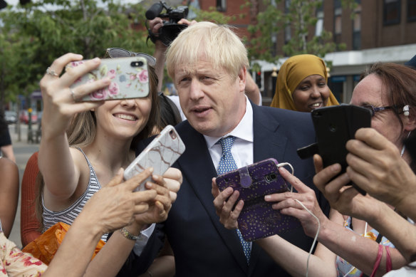British voters have fallen back behind the Conservatives in the wake of the ascension of Boris Johnson to the prime ministership, polling shows. 