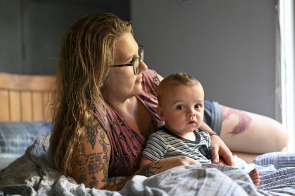 Bodhi says she remains angry at her treatment when giving birth to son August.