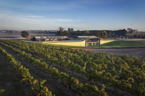 St Huberts winery in the Yarra Valley.