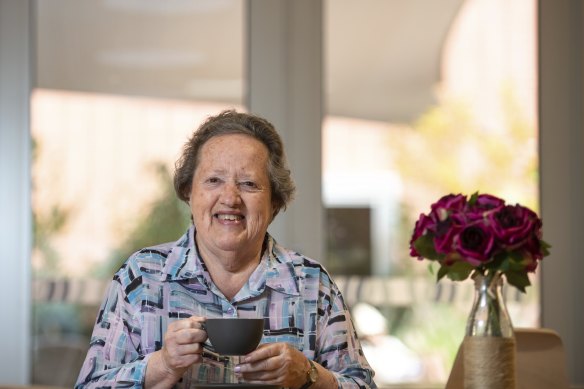 Judy Collard lives at TLC’s Warralily Gardens and says she has had all the freedom she wants.