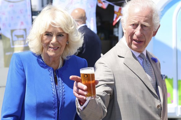 Cheers to that: King Charles and Queen Camilla will seize “opportunities” to meet and greet Australians, but not to “walkabout”.